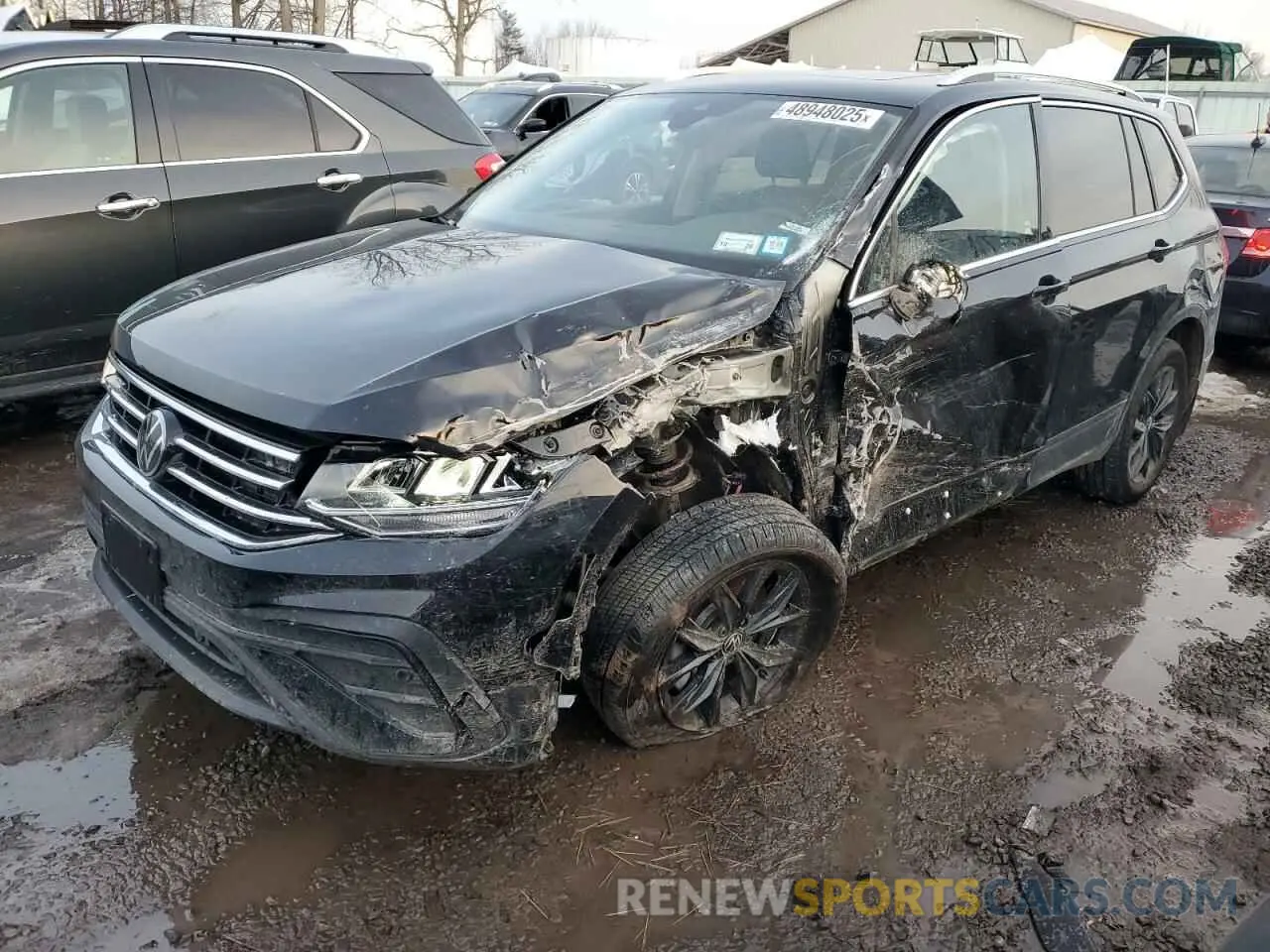 1 fotografías del automóvil dañado 3VVMB7AX5RM190048 VOLKSWAGEN TIGUAN 2024