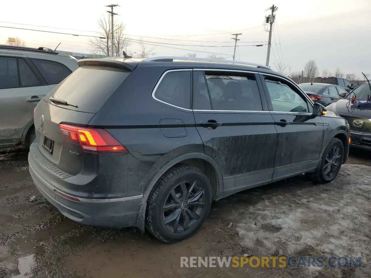 3 fotografías del automóvil dañado 3VVMB7AX5RM190048 VOLKSWAGEN TIGUAN 2024