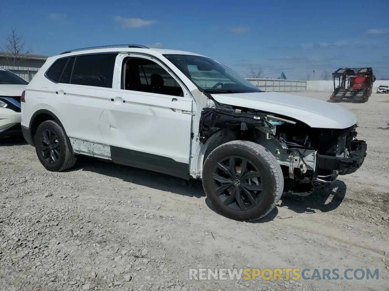 4 fotografías del automóvil dañado 3VVMB7AX6RM112037 VOLKSWAGEN TIGUAN 2024