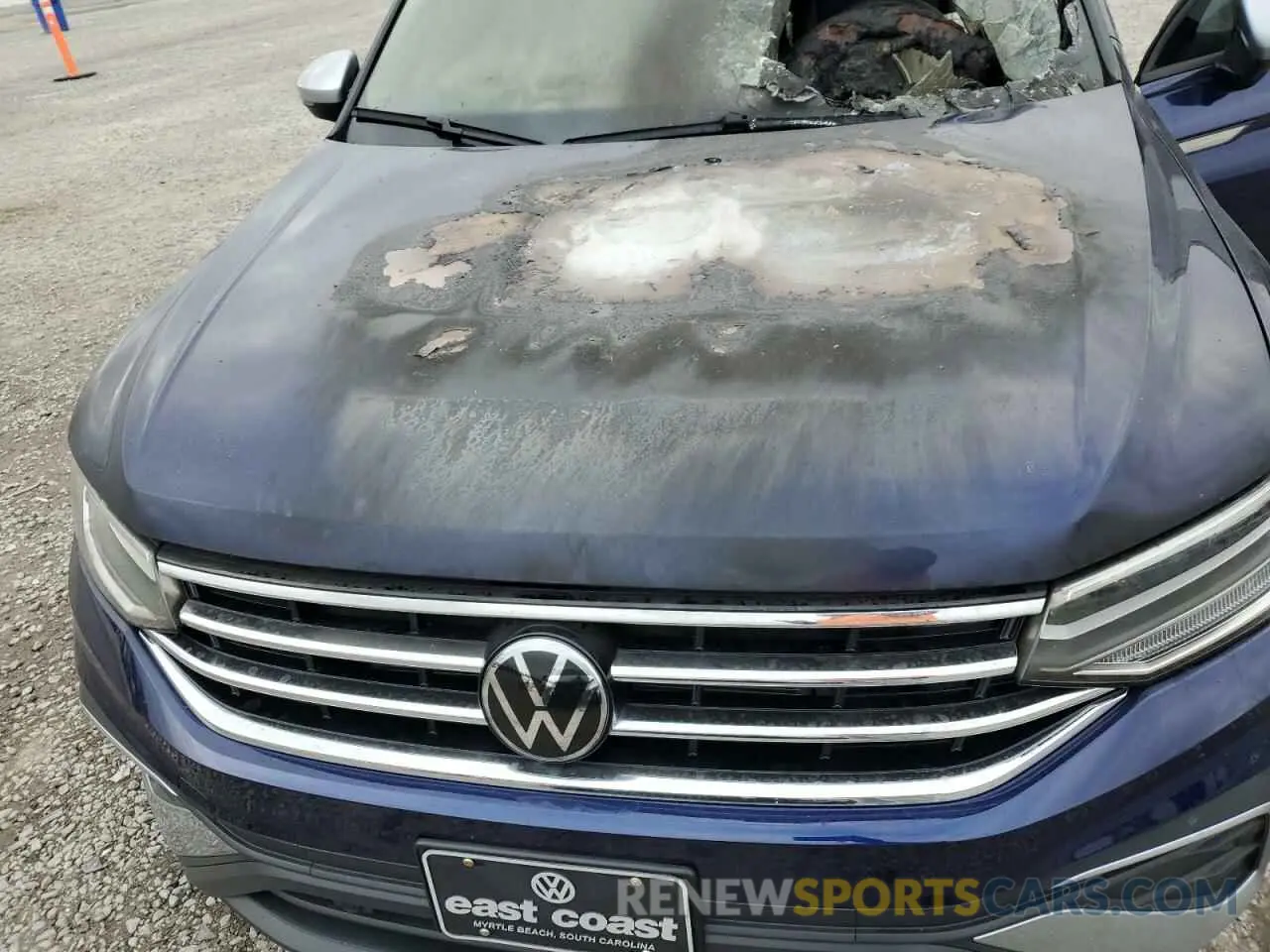 12 fotografías del automóvil dañado 3VVMB7AX8RM201690 VOLKSWAGEN TIGUAN 2024