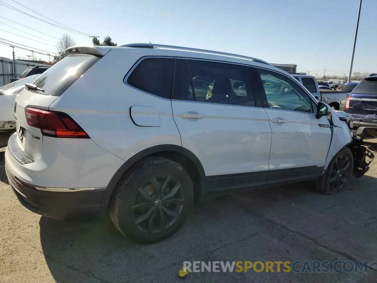 3 fotografías del automóvil dañado 3VVMB7AX9RM145694 VOLKSWAGEN TIGUAN 2024