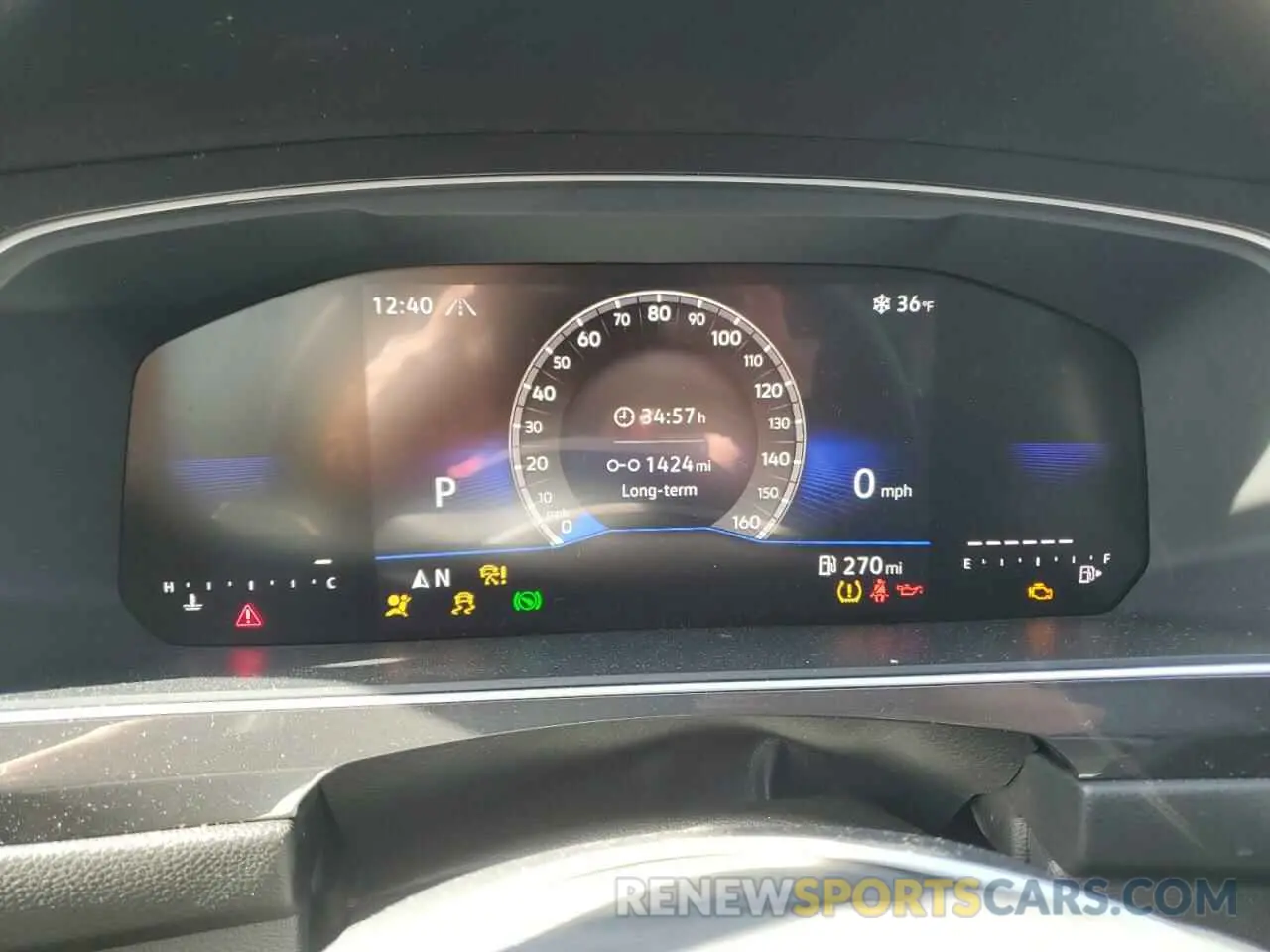 9 fotografías del automóvil dañado 3VVMB7AX9RM145694 VOLKSWAGEN TIGUAN 2024