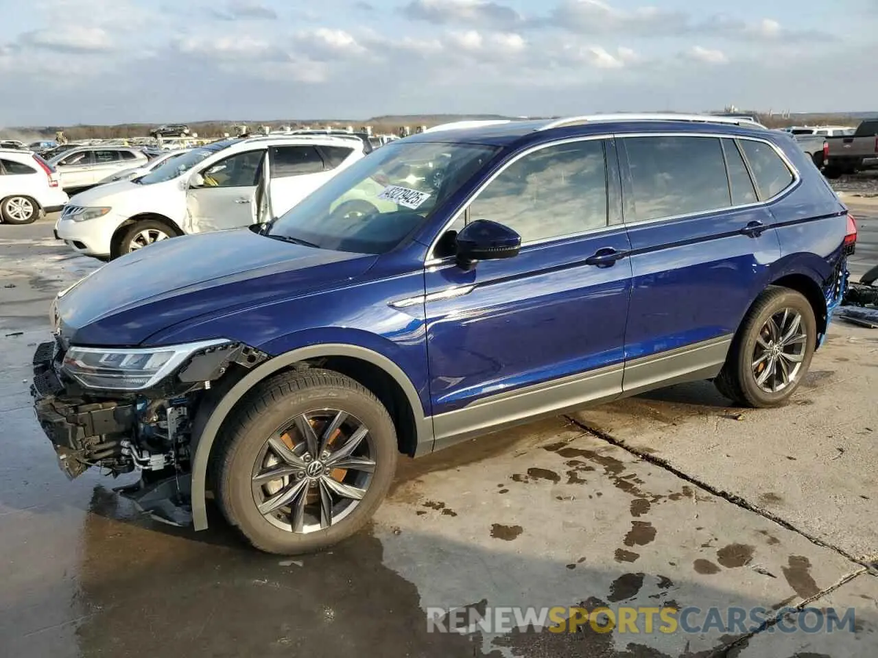 1 fotografías del automóvil dañado 3VVNB7AX1RM062426 VOLKSWAGEN TIGUAN 2024