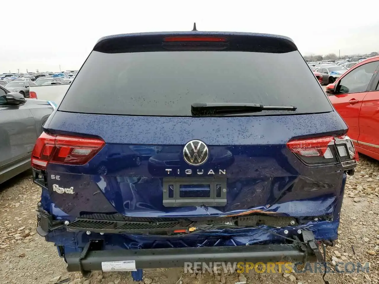 6 fotografías del automóvil dañado 3VVNB7AX1RM062426 VOLKSWAGEN TIGUAN 2024