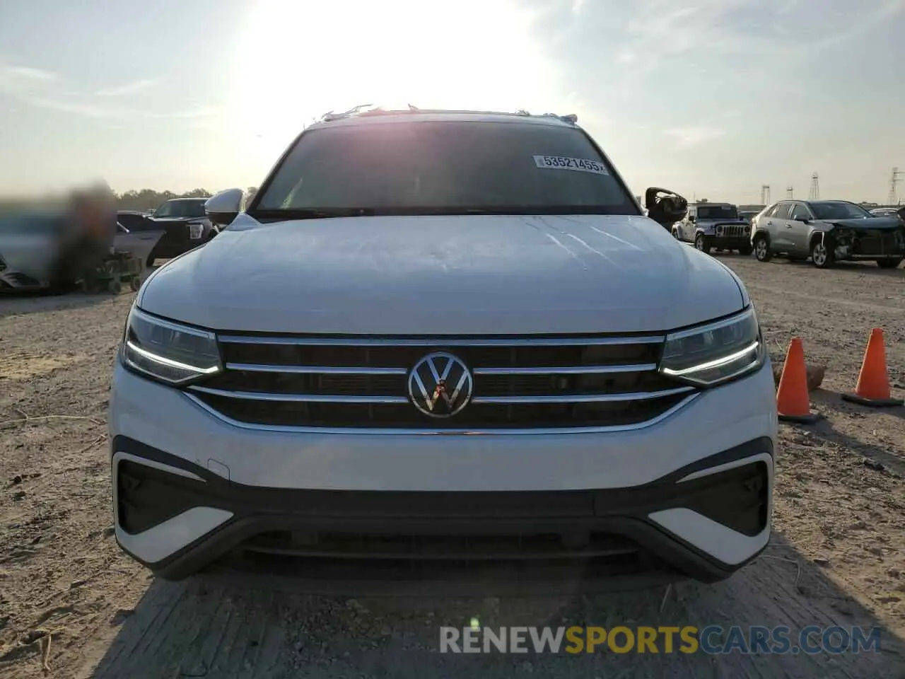 5 fotografías del automóvil dañado 3VVNB7AX8RM013904 VOLKSWAGEN TIGUAN 2024