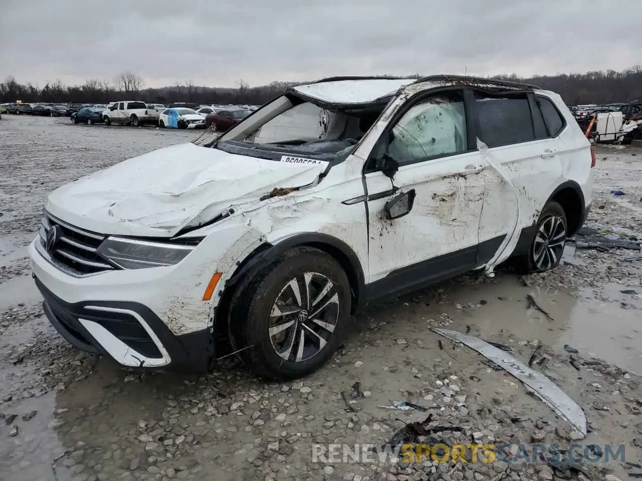 1 fotografías del automóvil dañado 3VVRB7AX9RM209819 VOLKSWAGEN TIGUAN 2024