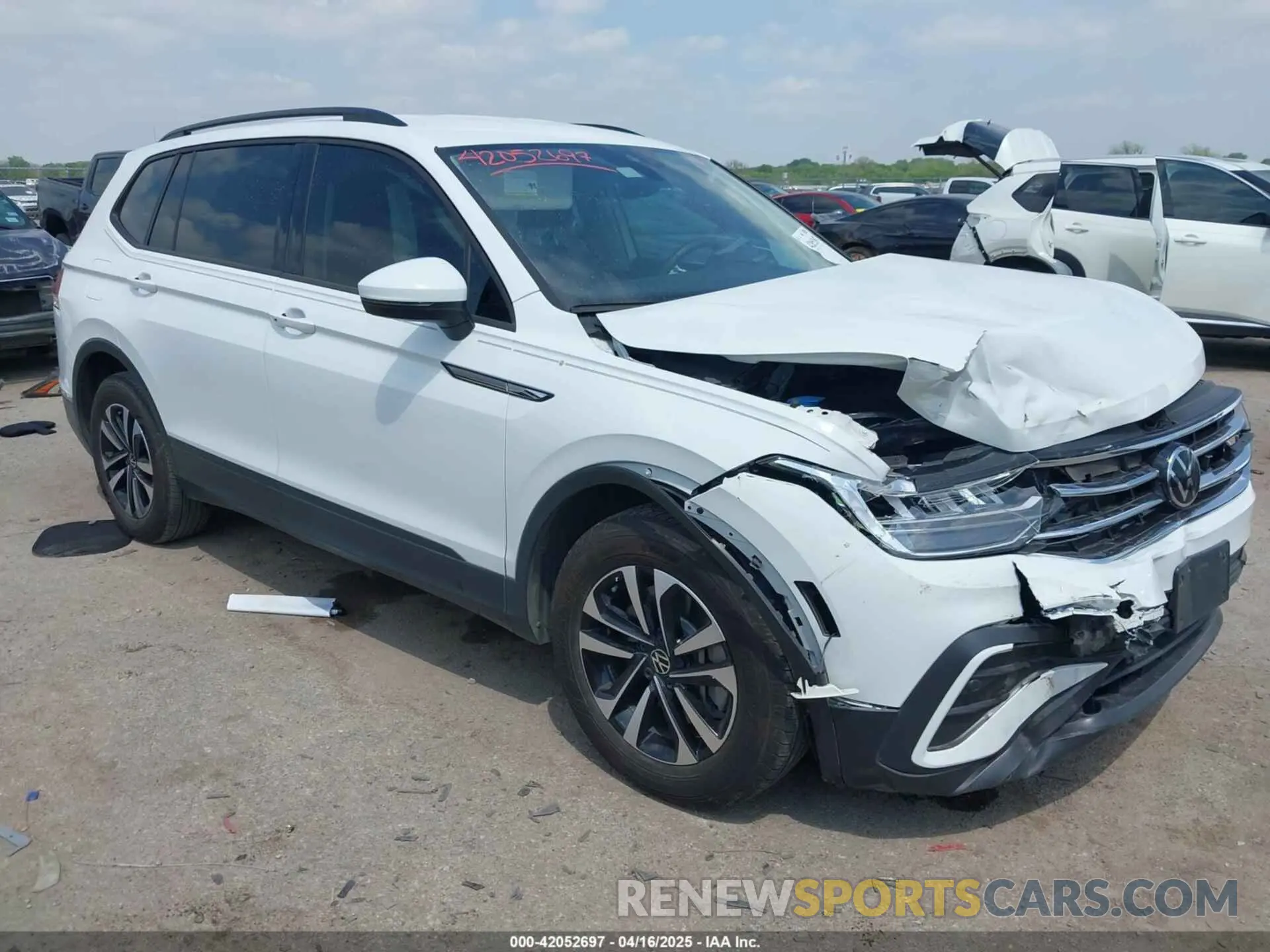 1 fotografías del automóvil dañado 3VVRB7AXXRM105923 VOLKSWAGEN TIGUAN 2024