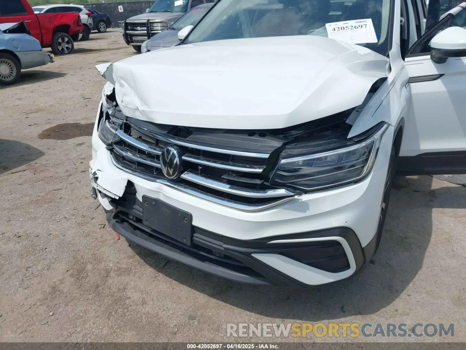 6 fotografías del automóvil dañado 3VVRB7AXXRM105923 VOLKSWAGEN TIGUAN 2024