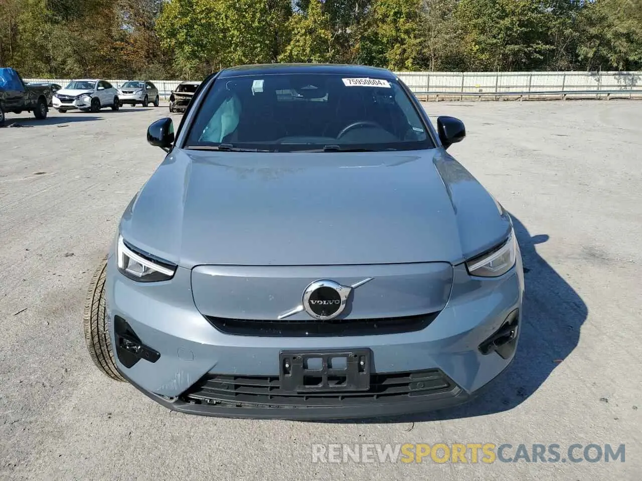 5 fotografías del automóvil dañado YV4ED3GL0P2038254 VOLVO C40 RECHAR 2023