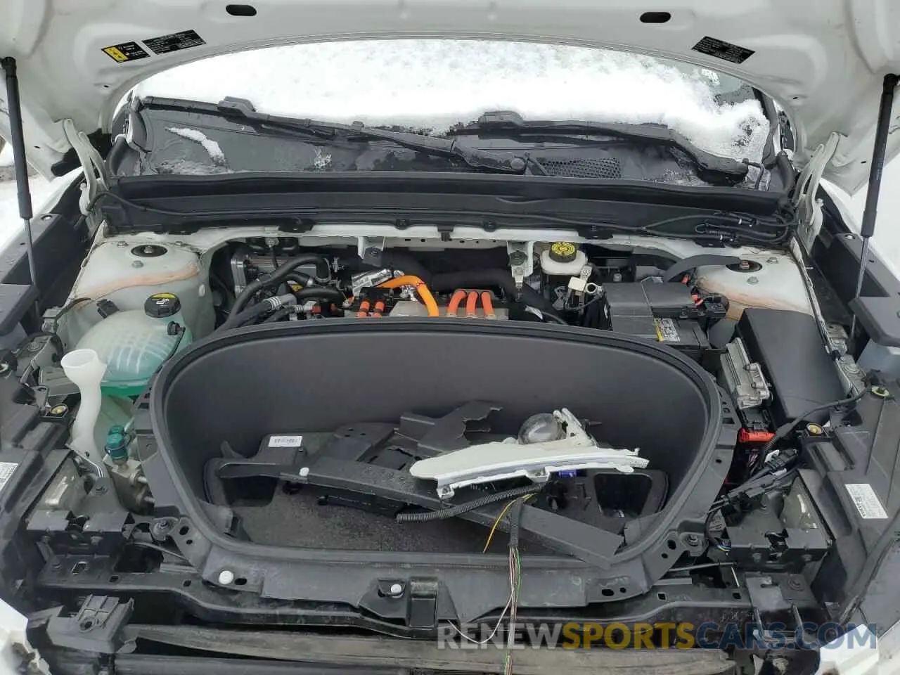 11 fotografías del automóvil dañado YV4ED3GL8P2056789 VOLVO C40 RECHAR 2023