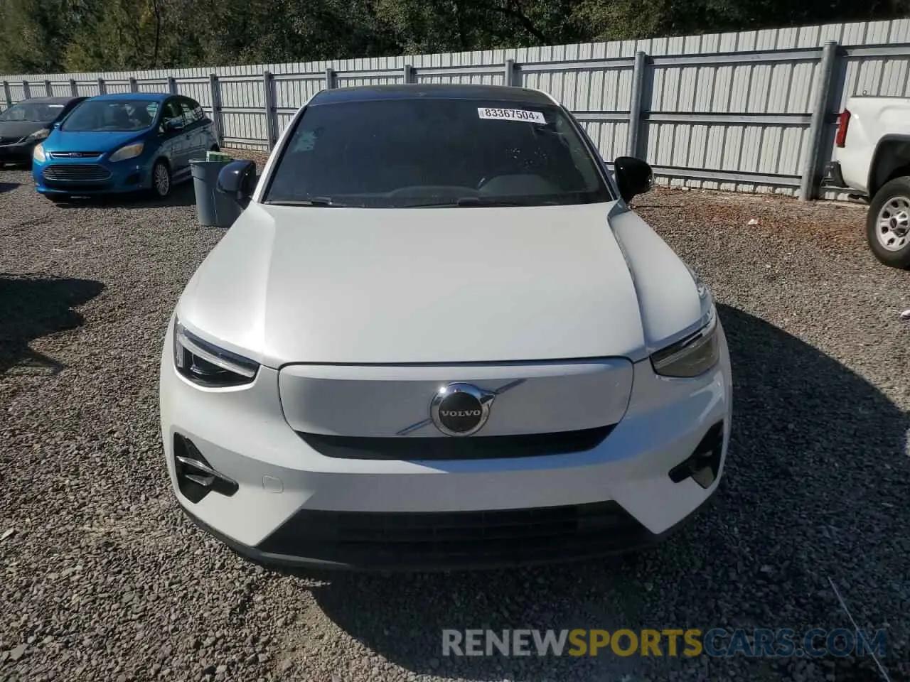 5 fotografías del automóvil dañado YV4ER3GM7R2098559 VOLVO C40 RECHAR 2024