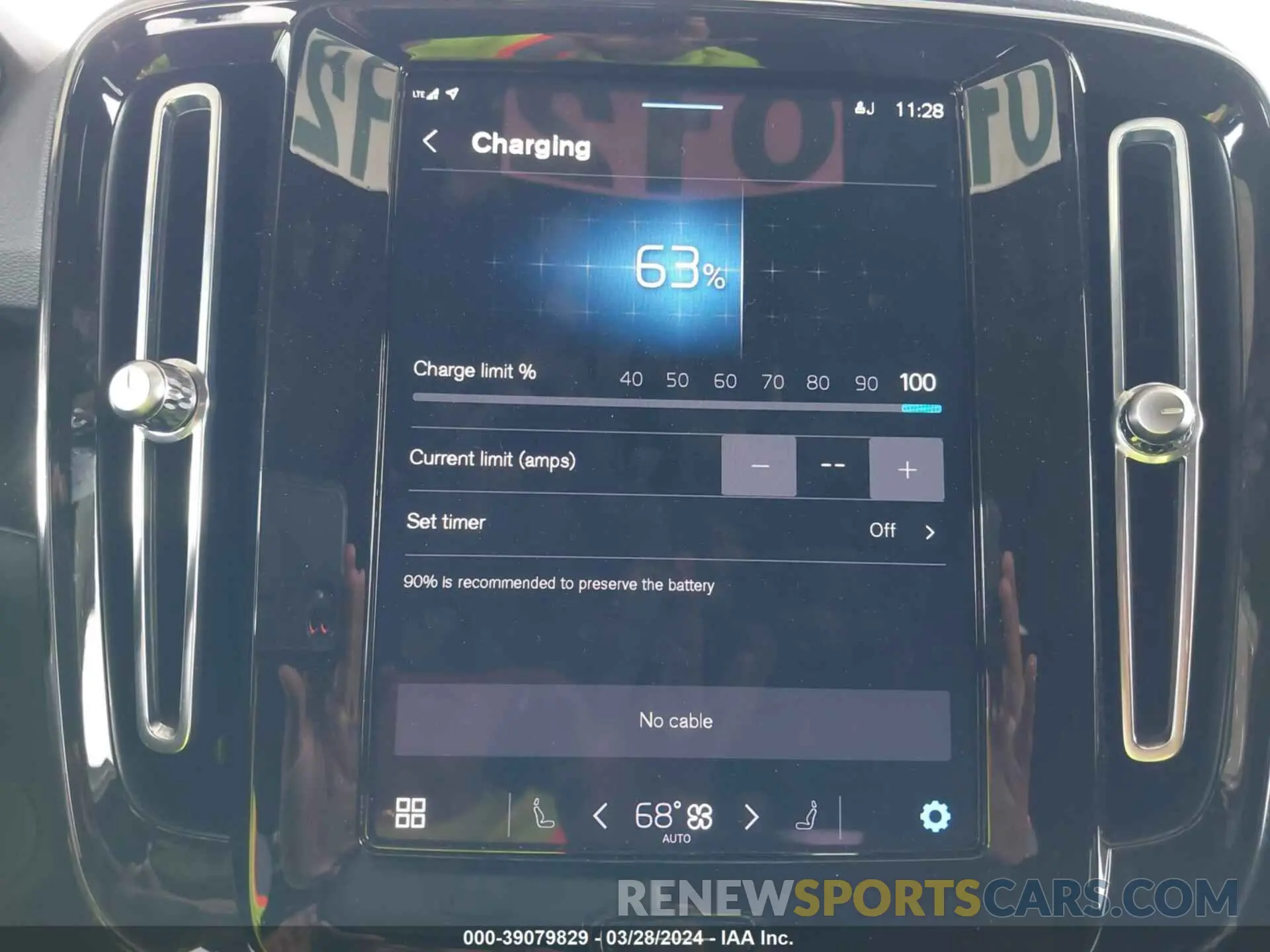 17 fotografías del automóvil dañado YV4ED3GL9P2038043 VOLVO C40 RECHARGE PURE ELECTRIC 2023