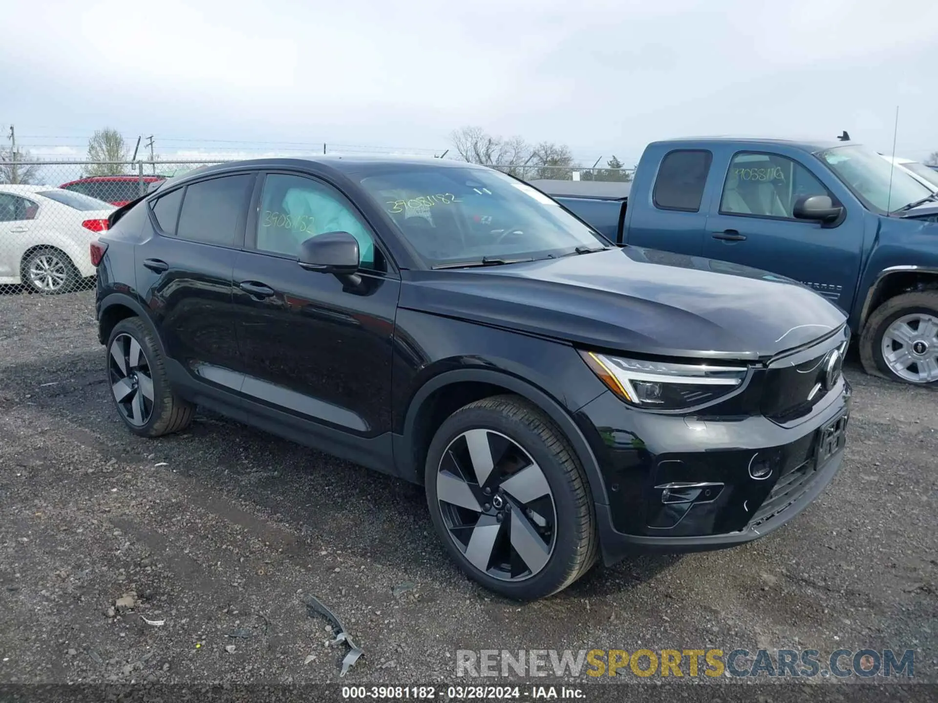 1 fotografías del automóvil dañado YV4ED3GM7P2067212 VOLVO C40 RECHARGE PURE ELECTRIC 2023