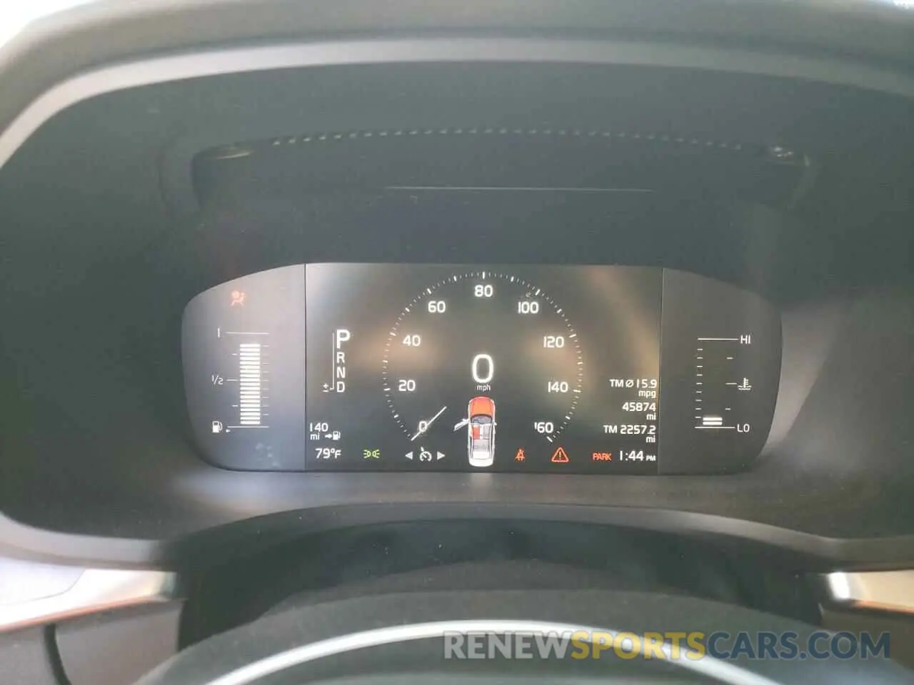 9 fotografías del automóvil dañado 7JR102FK1KG009665 VOLVO S60 2019