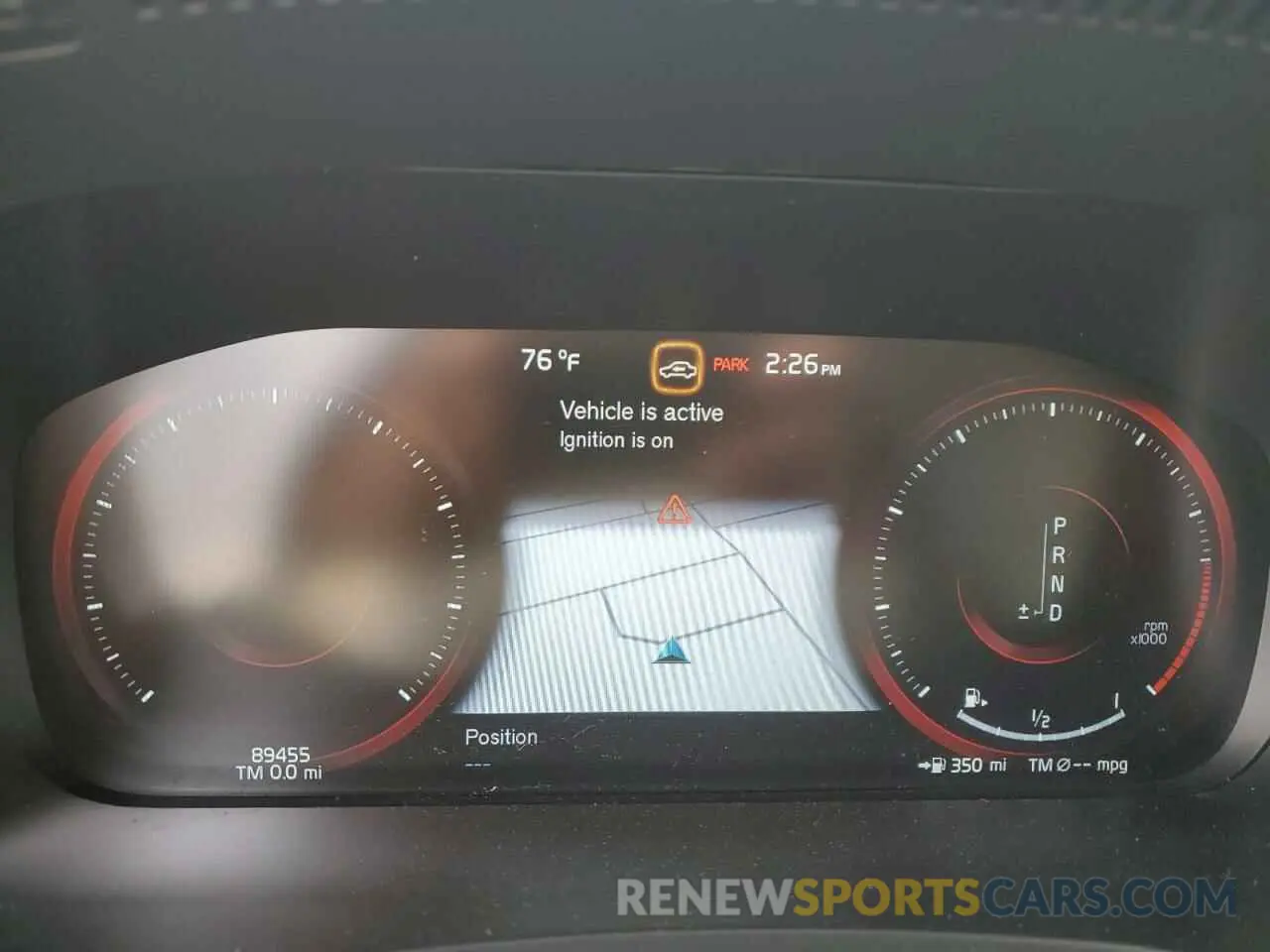 9 fotografías del automóvil dañado 7JR102FK3KG003852 VOLVO S60 2019