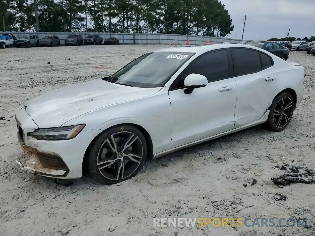 1 fotografías del automóvil dañado 7JRA22TK0KG017853 VOLVO S60 2019