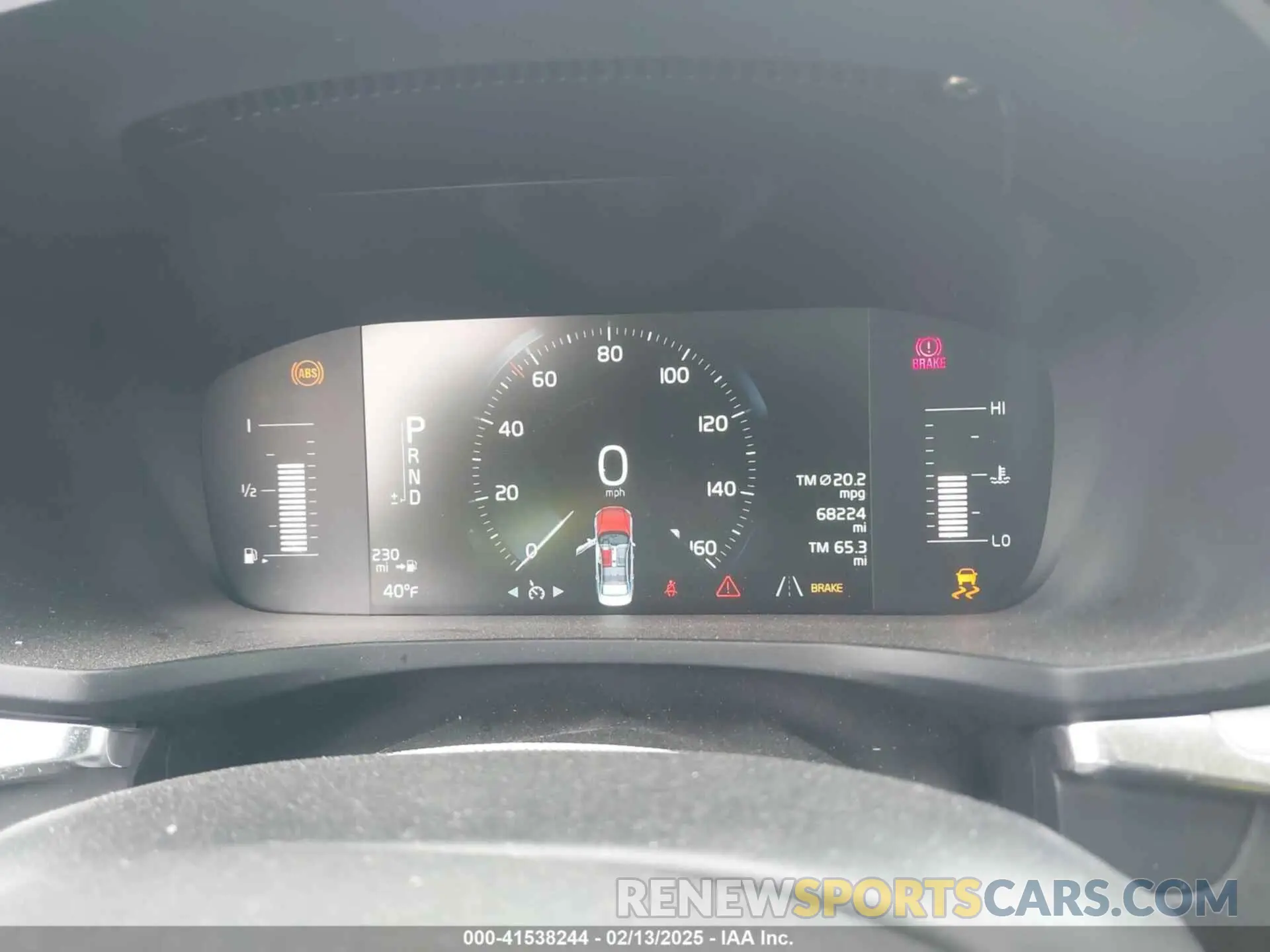 7 fotografías del automóvil dañado 7JRA22TK1KG014749 VOLVO S60 2019