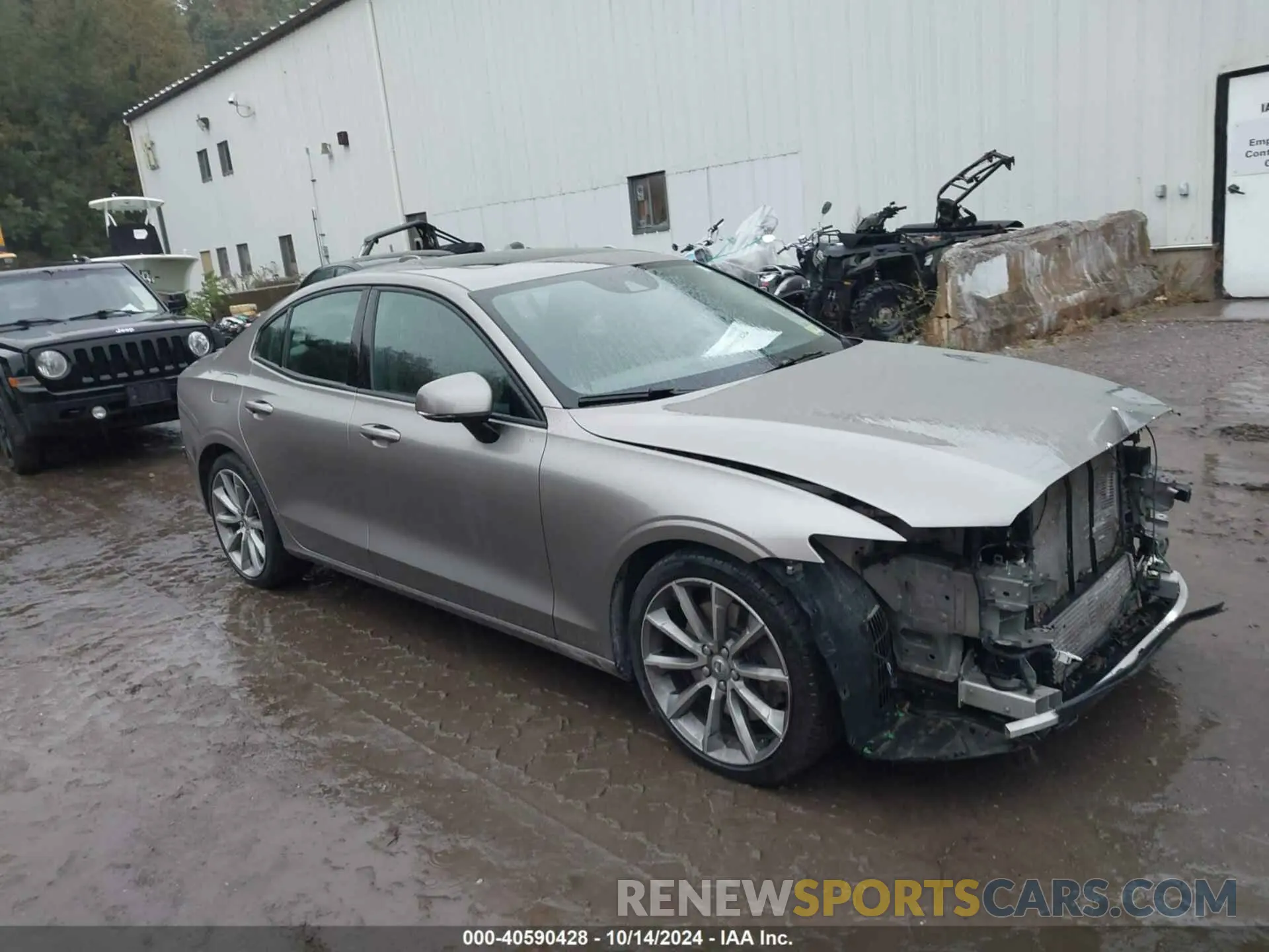 1 fotografías del automóvil dañado 7JRA22TK4KG006287 VOLVO S60 2019
