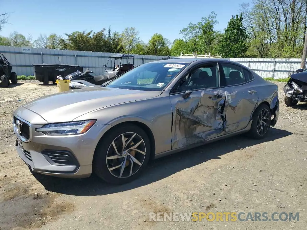 1 fotografías del automóvil dañado 7JRA22TK6KG002919 VOLVO S60 2019