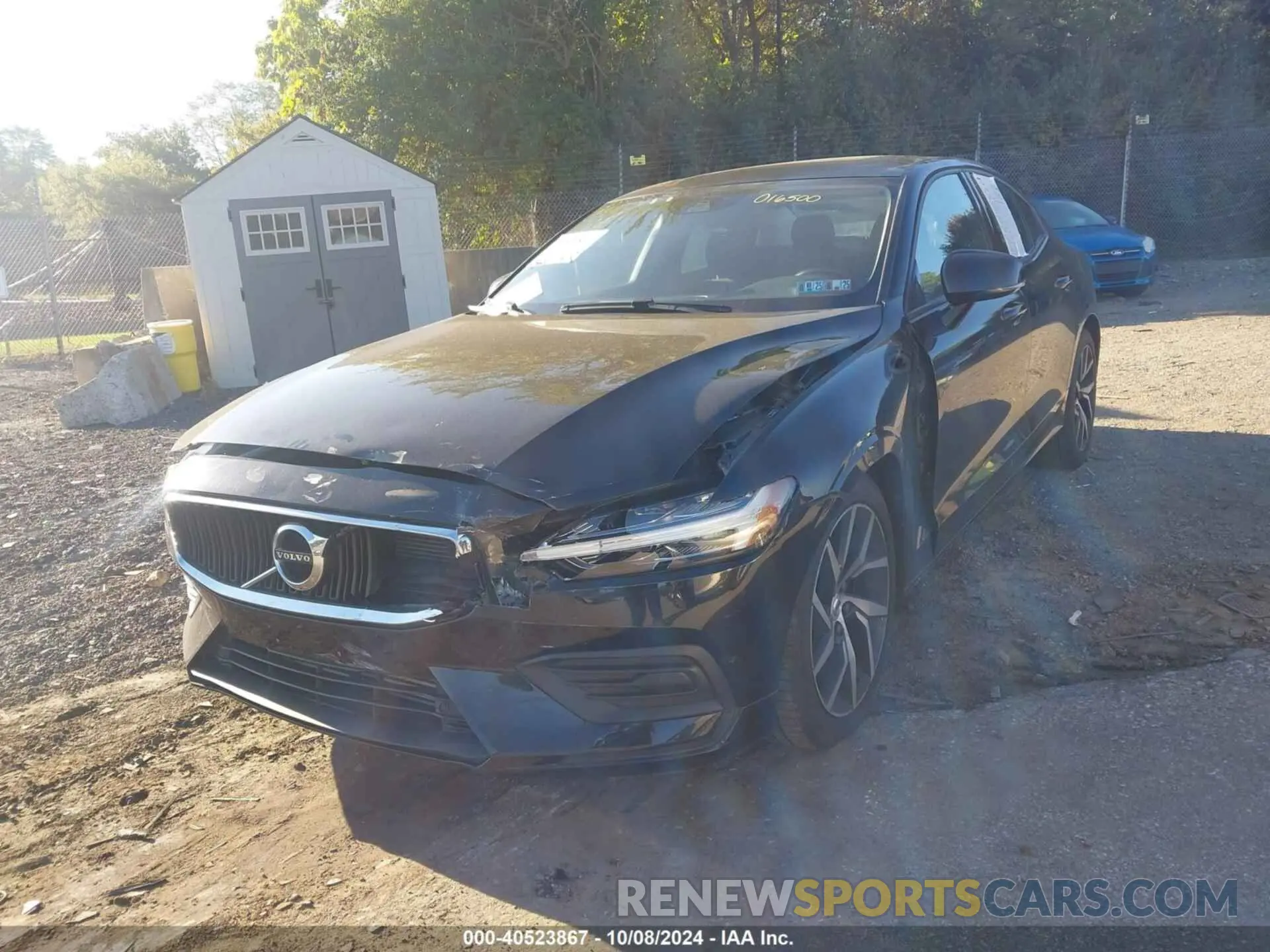 6 fotografías del automóvil dañado 7JRA22TK6KG016500 VOLVO S60 2019