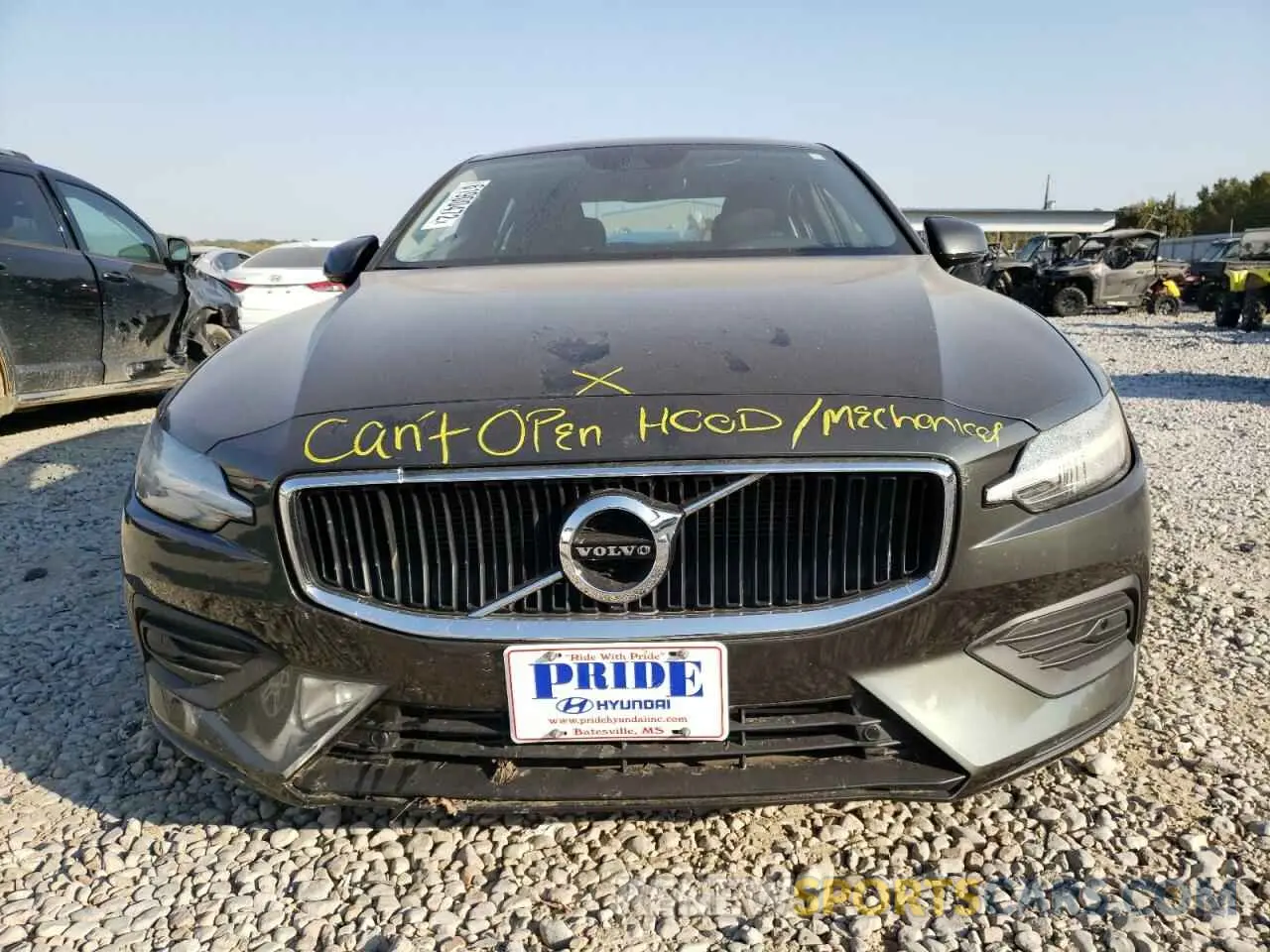 7 fotografías del automóvil dañado 7JRA22TK9KG008911 VOLVO S60 2019