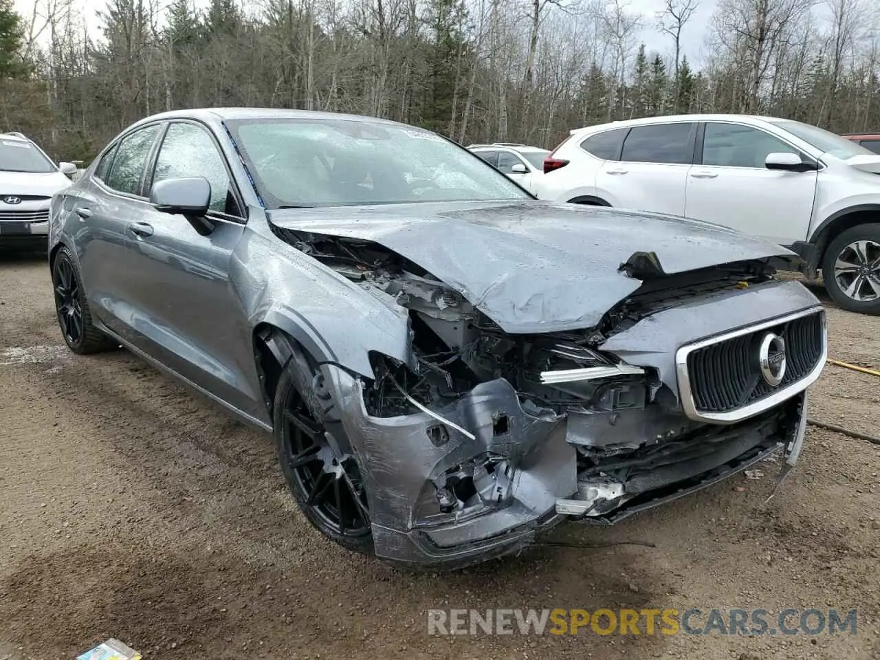 4 fotografías del automóvil dañado 7JRA22TKXKG000543 VOLVO S60 2019