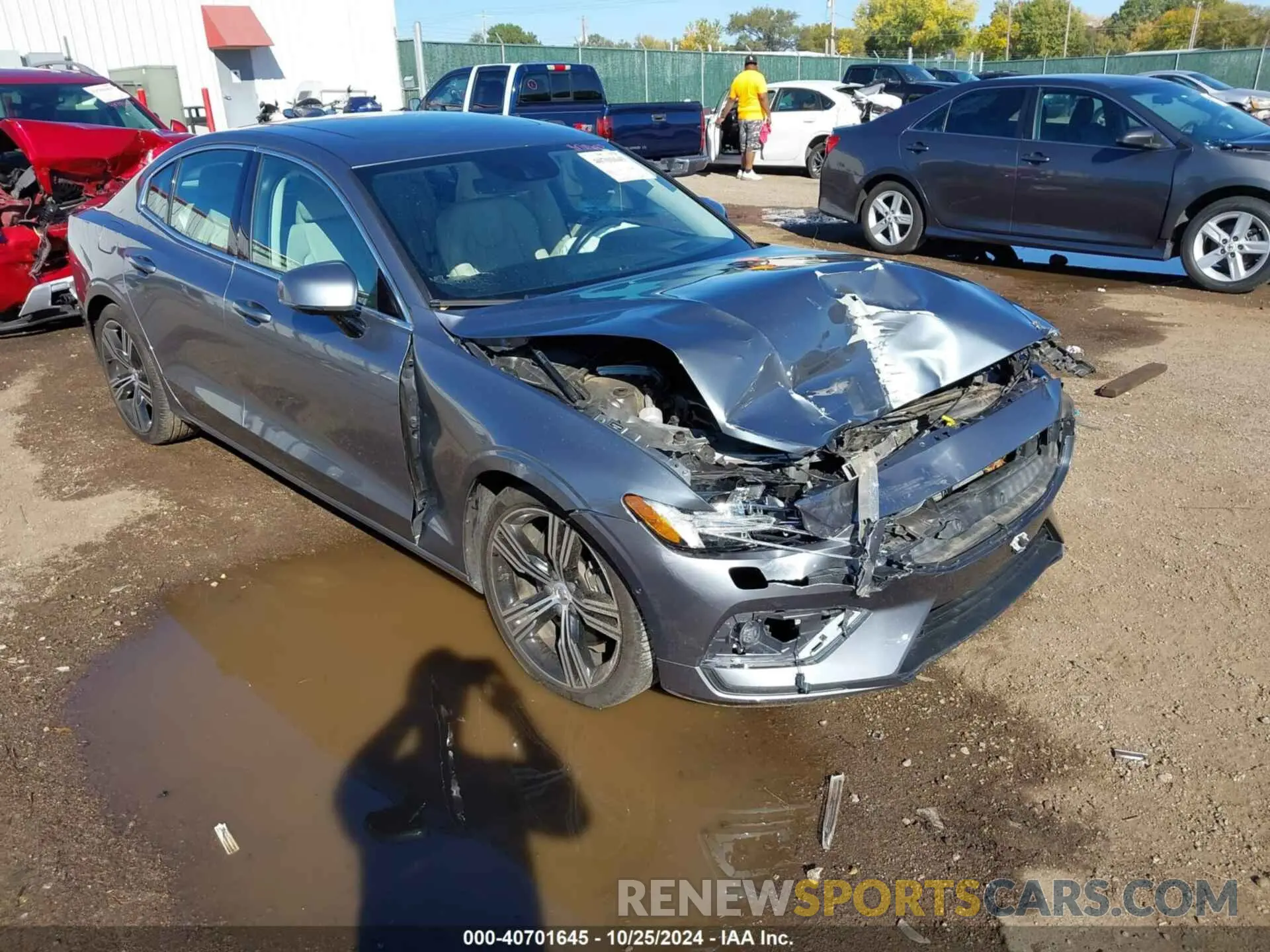 1 fotografías del automóvil dañado 7JRA22TL3KG007195 VOLVO S60 2019