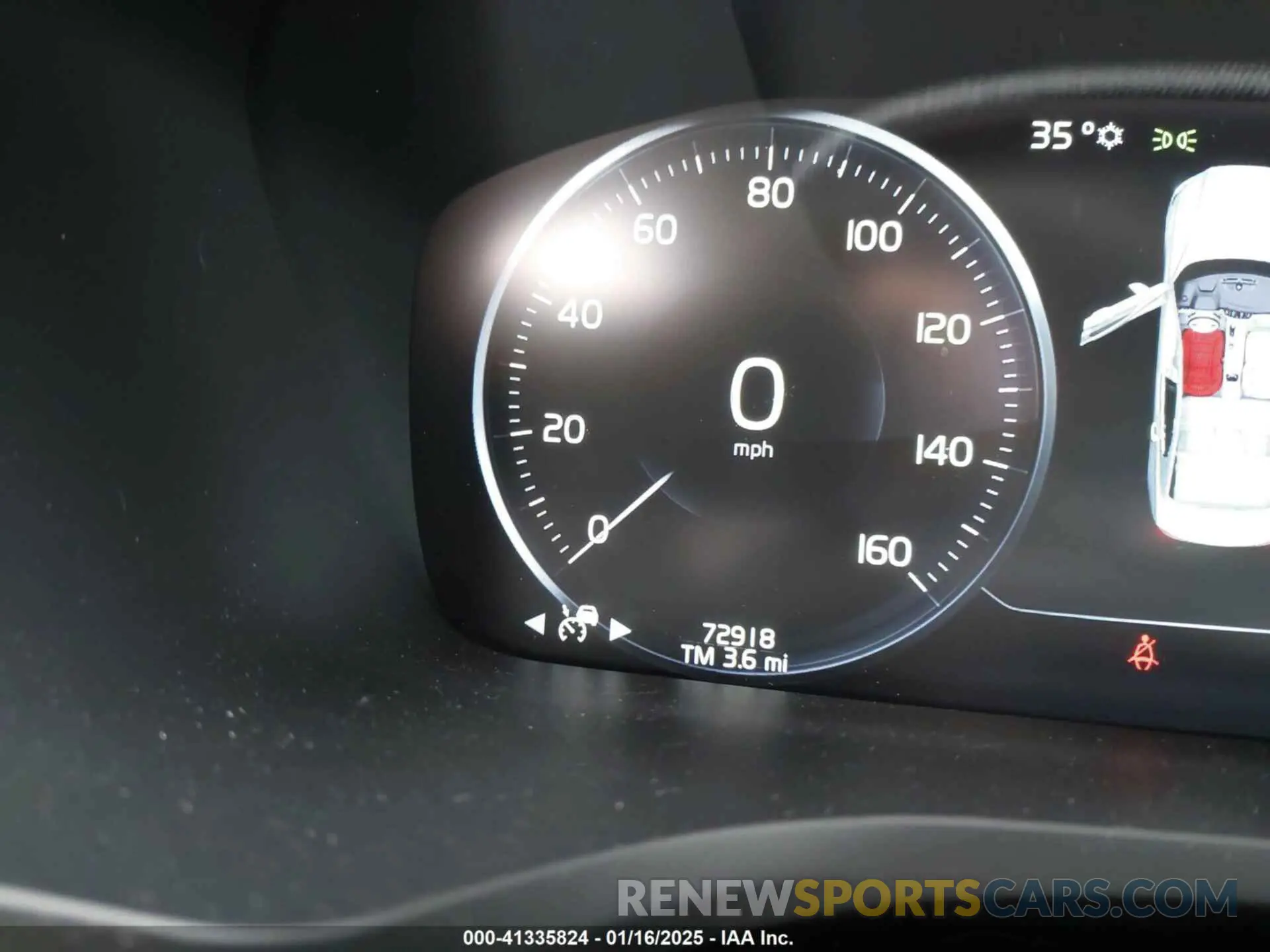 16 fotografías del automóvil dañado 7JRA22TMXKG001161 VOLVO S60 2019