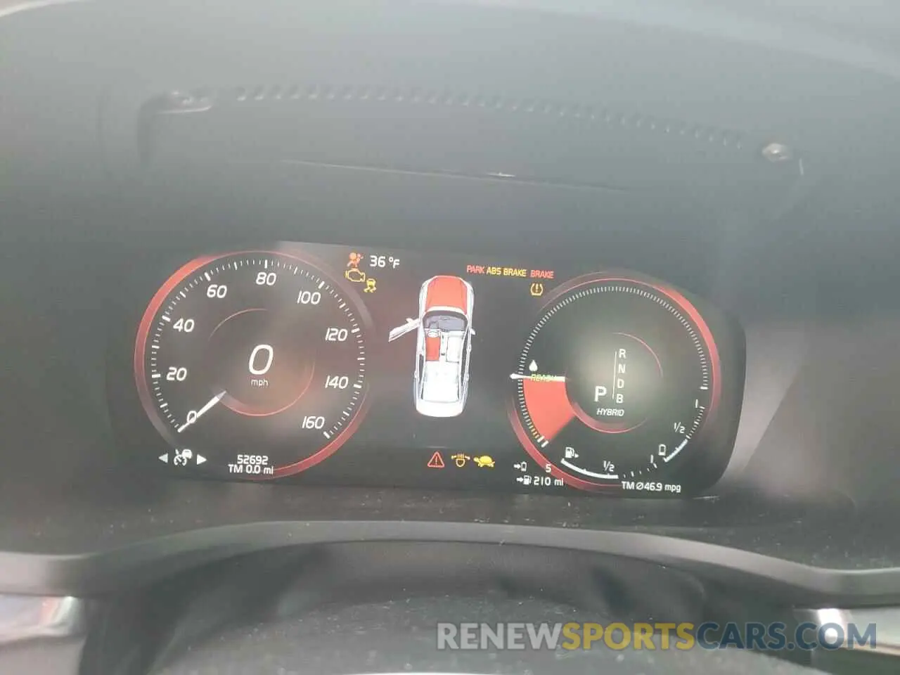 9 fotografías del automóvil dañado 7JRBR0FM0KG018082 VOLVO S60 2019