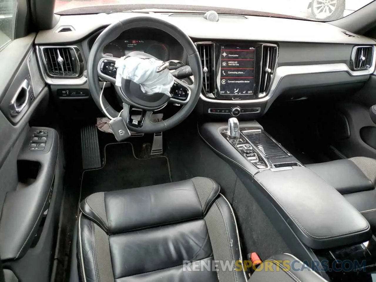 8 fotografías del automóvil dañado 7JRBR0FM9KG017741 VOLVO S60 2019