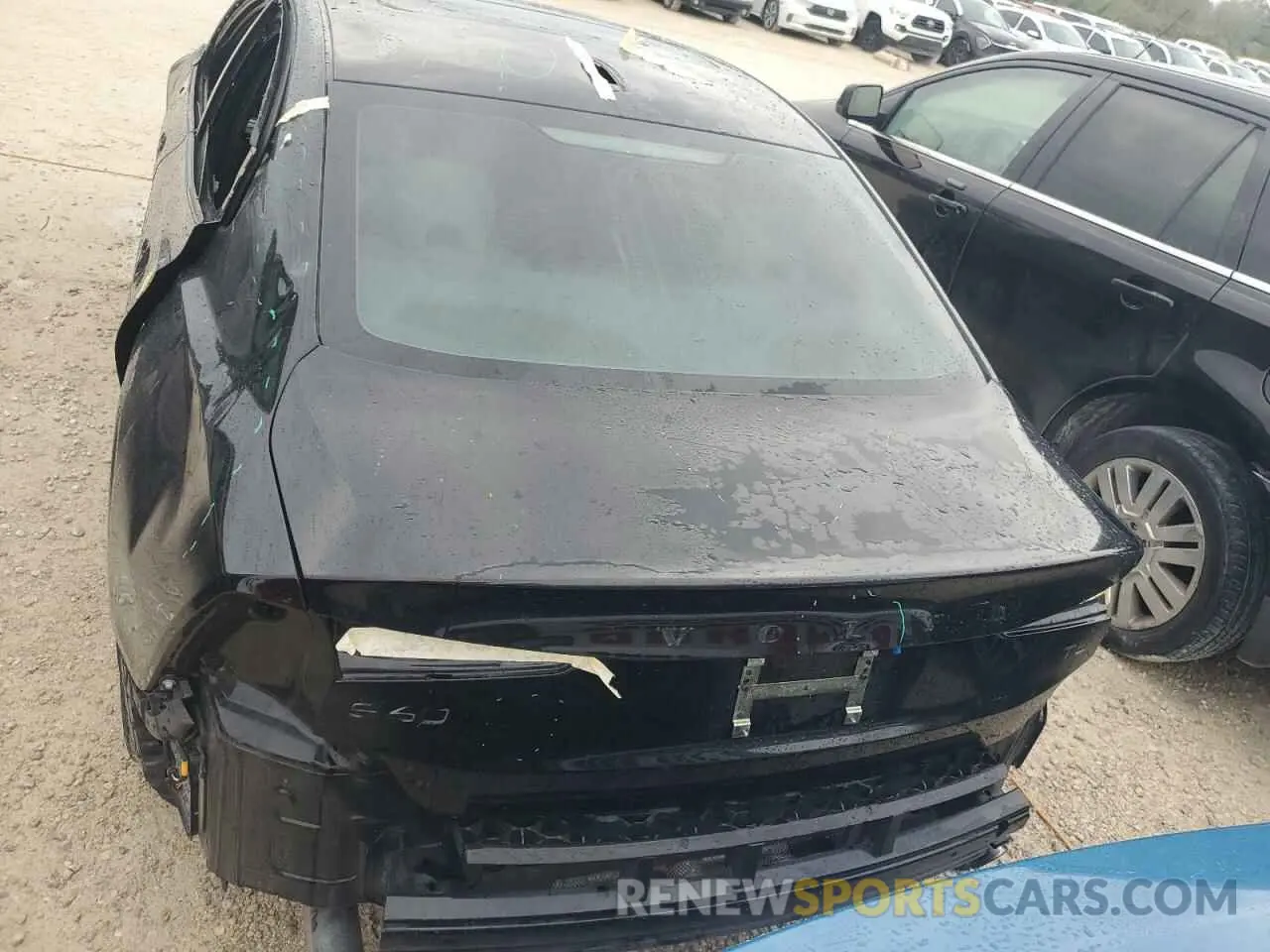 6 fotografías del automóvil dañado 7JR102FK0LG048975 VOLVO S60 2020