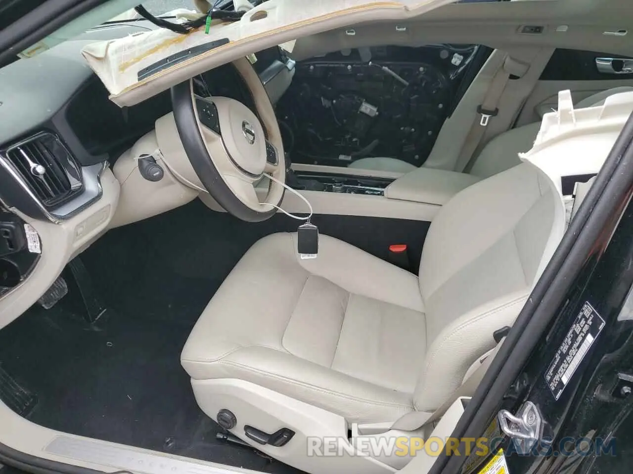 7 fotografías del automóvil dañado 7JR102FK0LG048975 VOLVO S60 2020