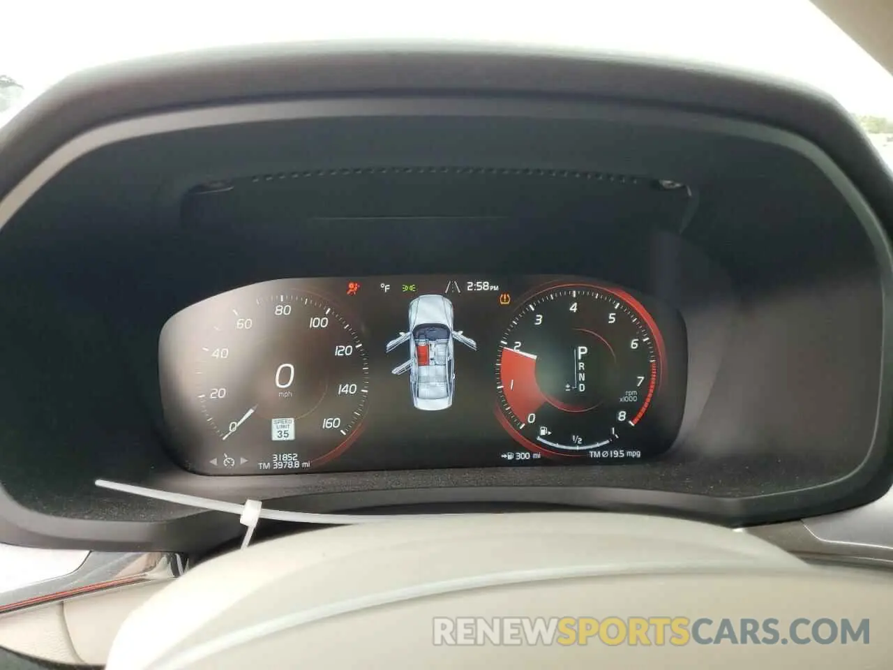 9 fotografías del automóvil dañado 7JR102FK0LG048975 VOLVO S60 2020