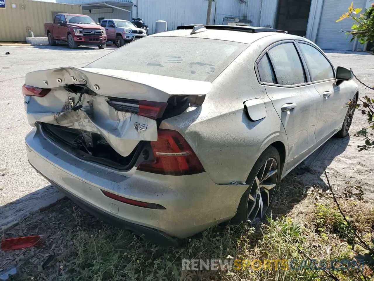 3 fotografías del automóvil dañado 7JR102FK3LG072798 VOLVO S60 2020