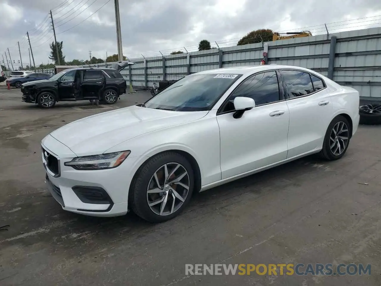 1 fotografías del automóvil dañado 7JR102FK6LG049841 VOLVO S60 2020