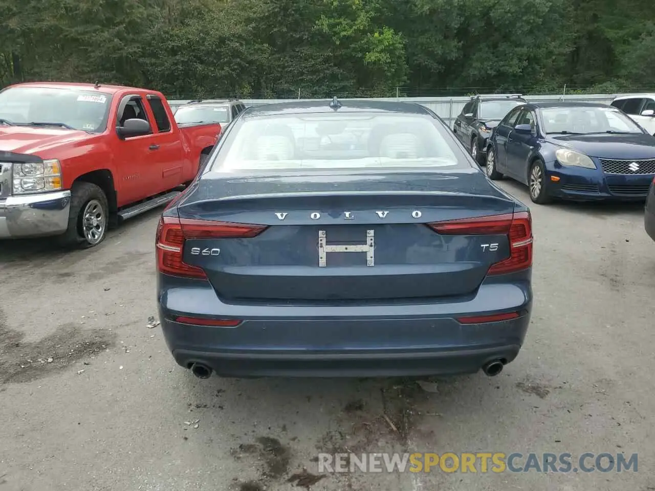 6 fotografías del automóvil dañado 7JR102FK7LG064834 VOLVO S60 2020