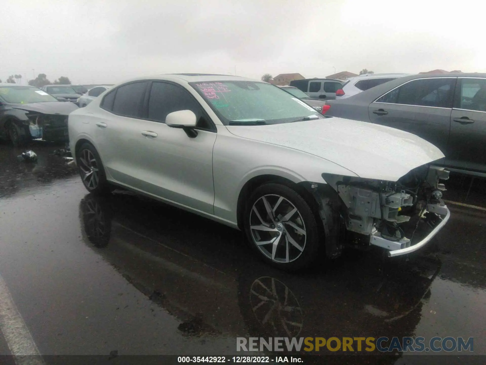1 fotografías del automóvil dañado 7JR102FK8LG073106 VOLVO S60 2020