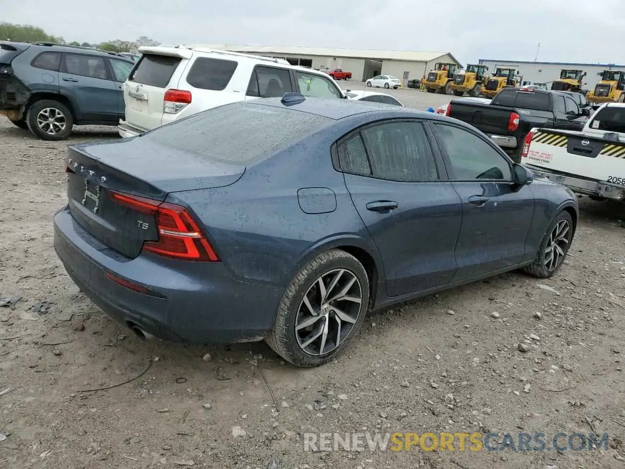 3 fotografías del automóvil dañado 7JR102FKXLG060342 VOLVO S60 2020