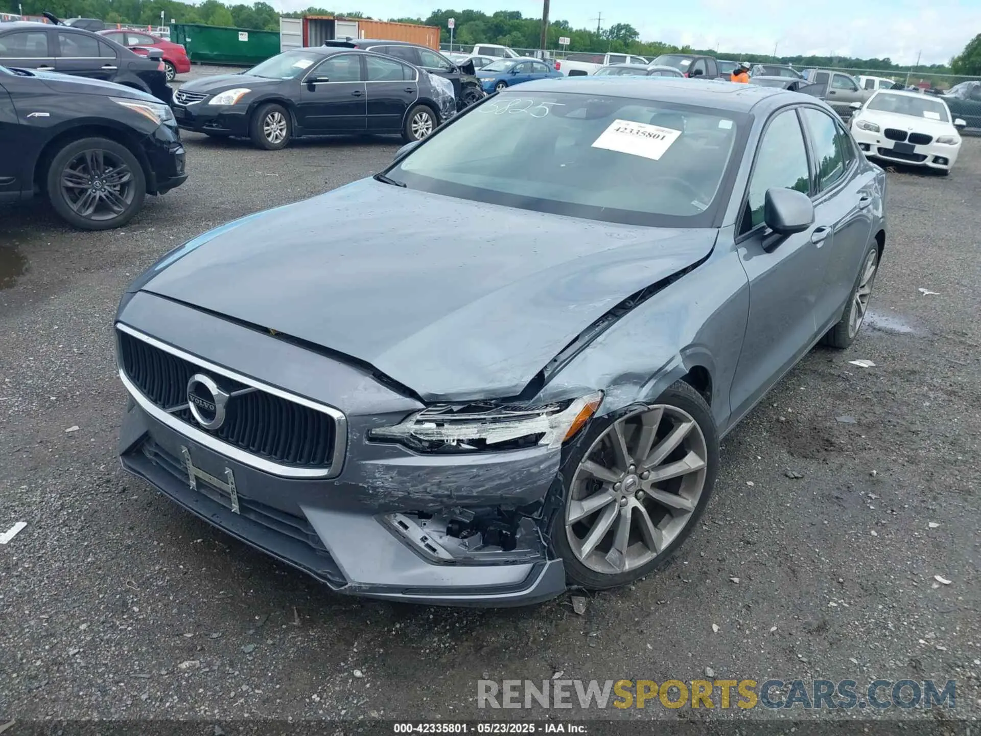 6 fotografías del automóvil dañado 7JRA22TK2LG065825 VOLVO S60 2020