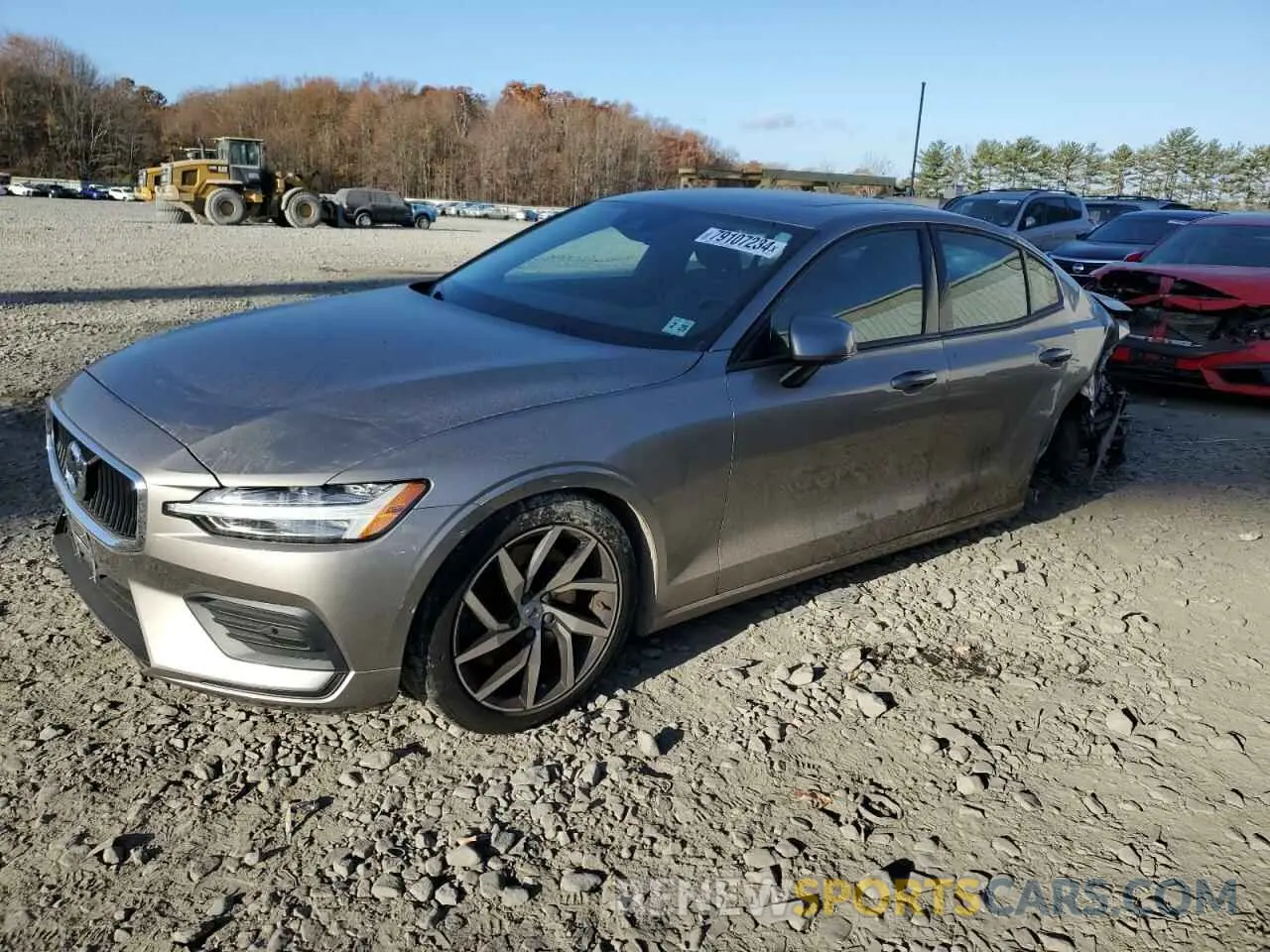 1 fotografías del automóvil dañado 7JRA22TK6LG057324 VOLVO S60 2020