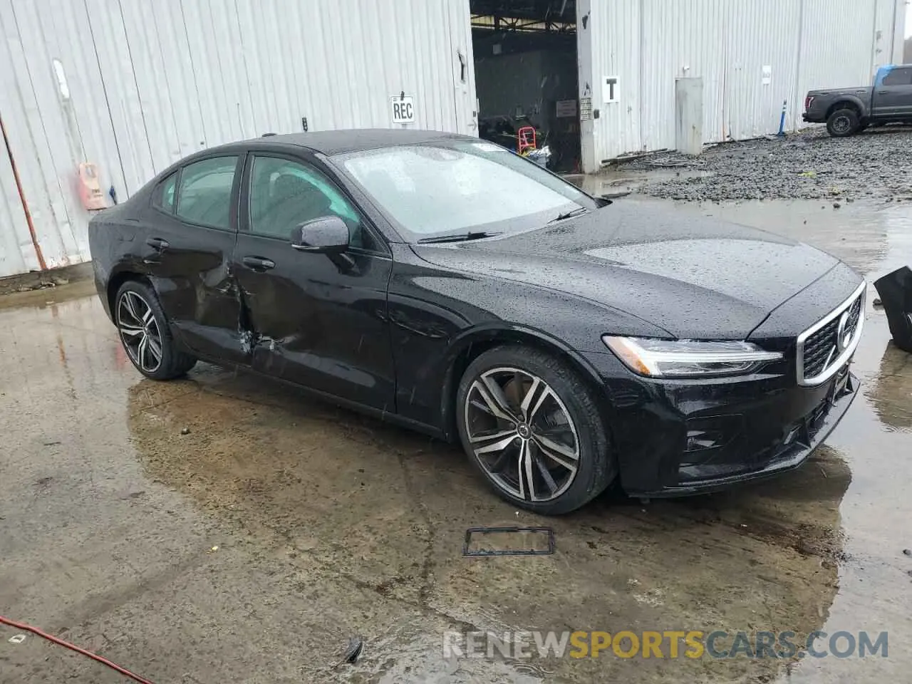 4 fotografías del automóvil dañado 7JRA22TM3LG067617 VOLVO S60 2020