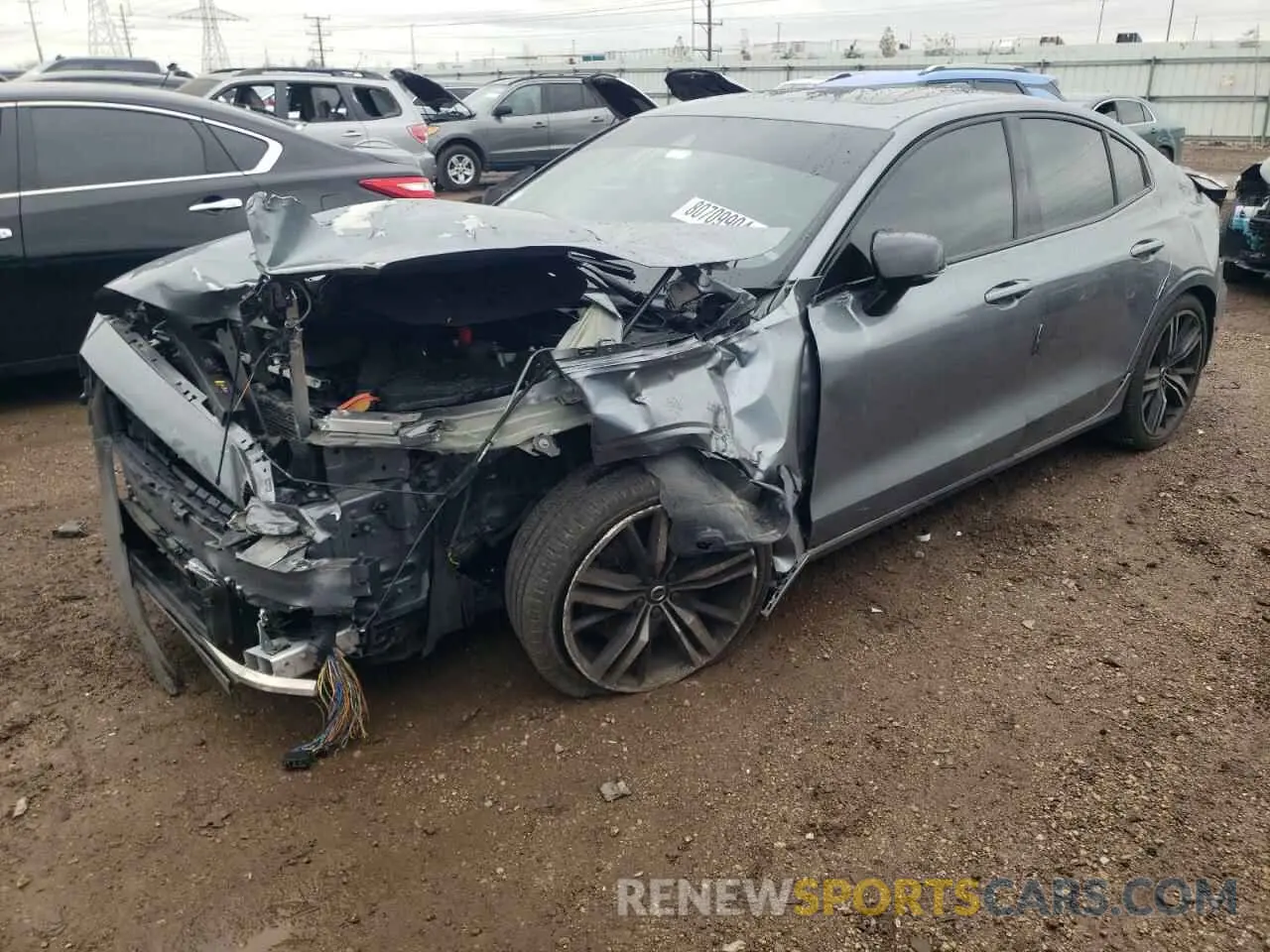 1 fotografías del automóvil dañado 7JRA22TM4LG032424 VOLVO S60 2020