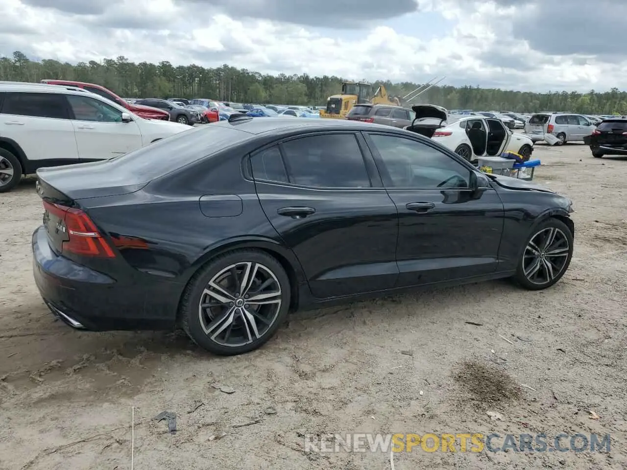 3 fotografías del automóvil dañado 7JRA22TM8LG037450 VOLVO S60 2020
