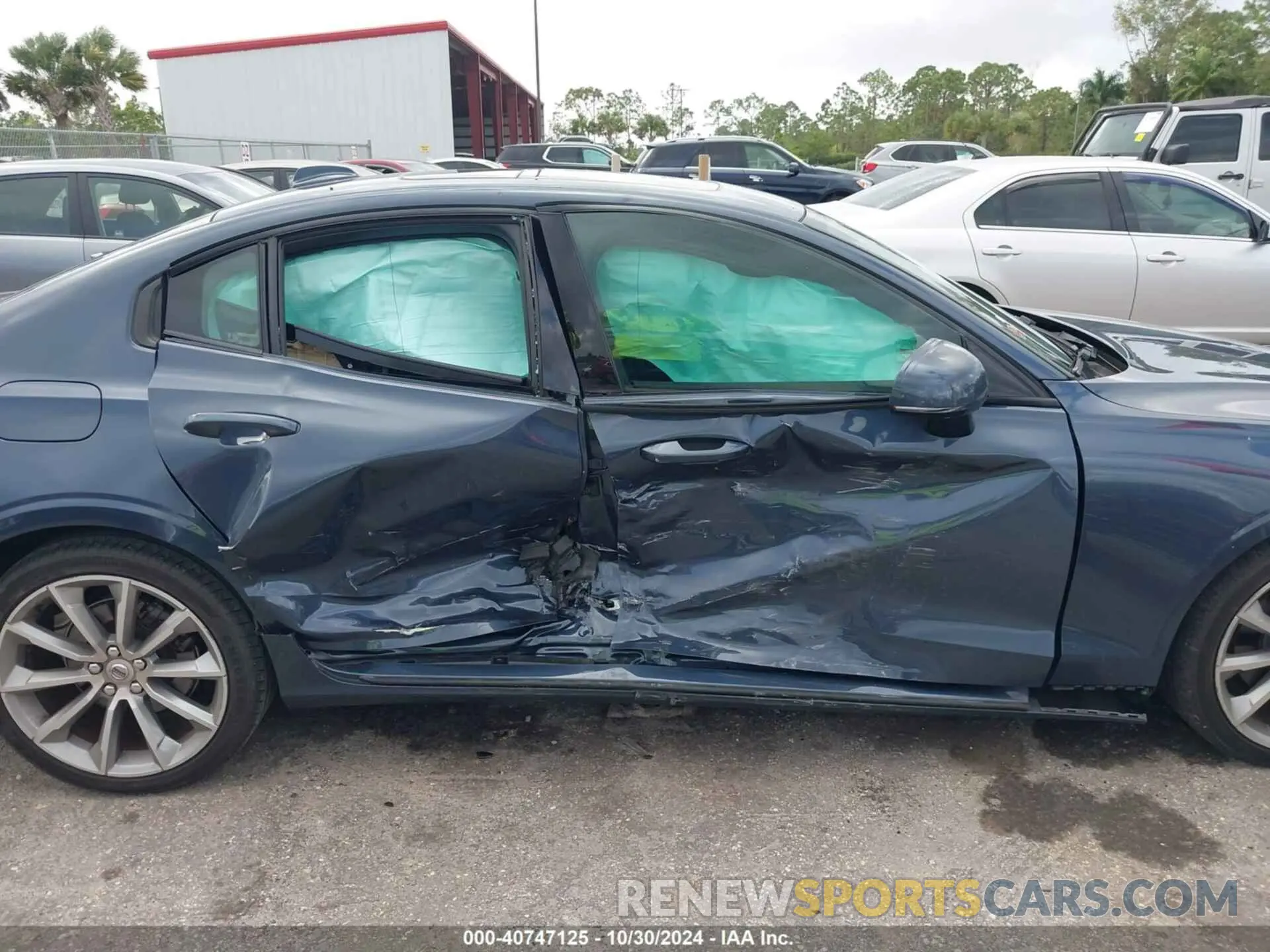 6 fotografías del automóvil dañado 7JR102FK2MG093353 VOLVO S60 2021