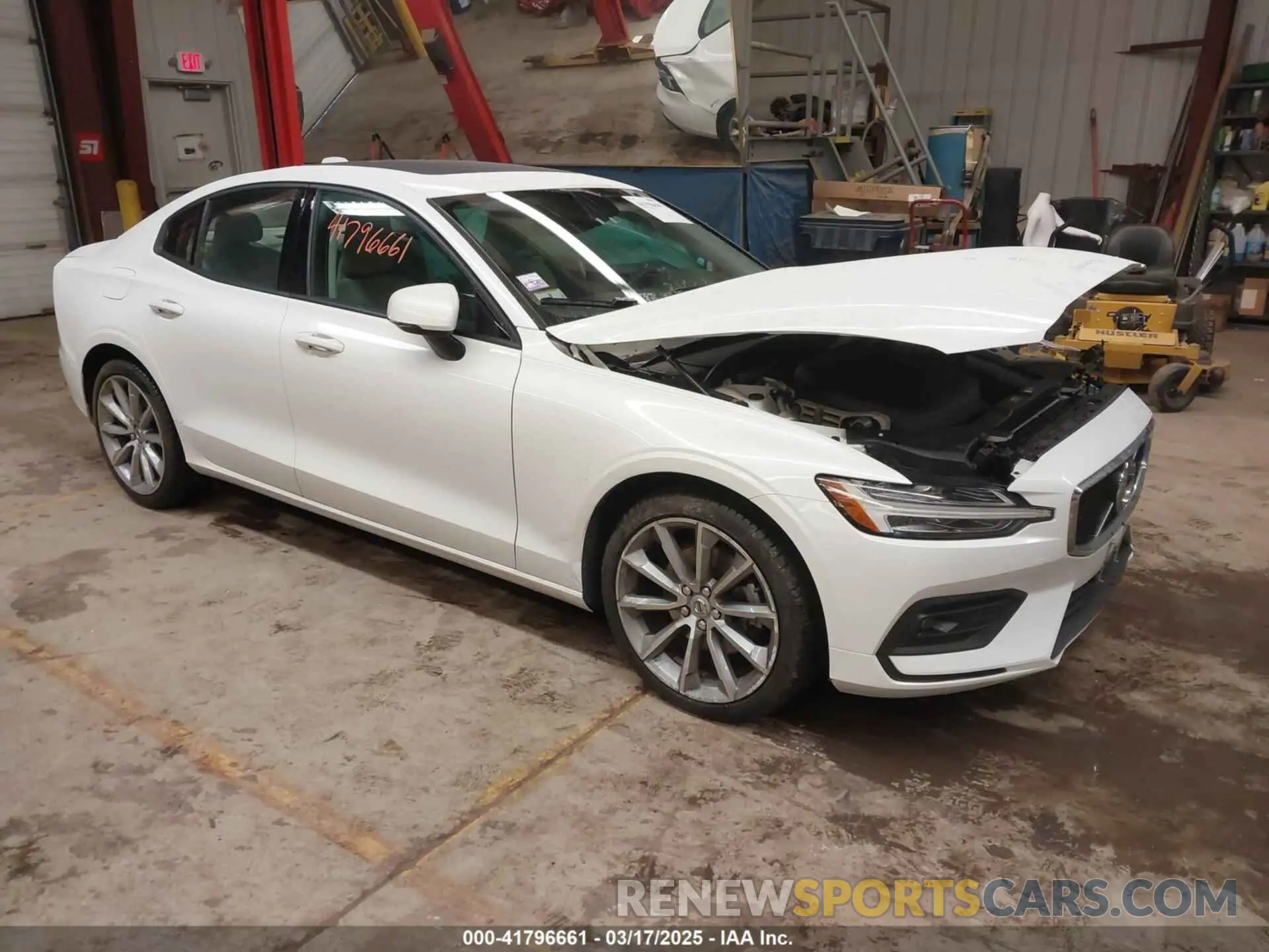 1 fotografías del automóvil dañado 7JR102FK7MG102659 VOLVO S60 2021