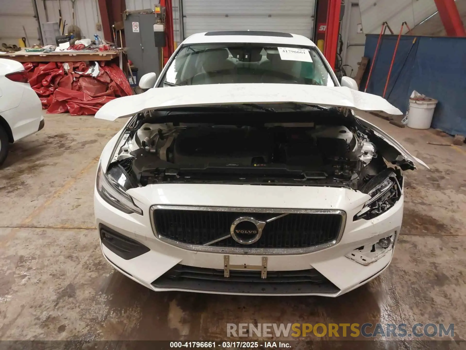 12 fotografías del automóvil dañado 7JR102FK7MG102659 VOLVO S60 2021