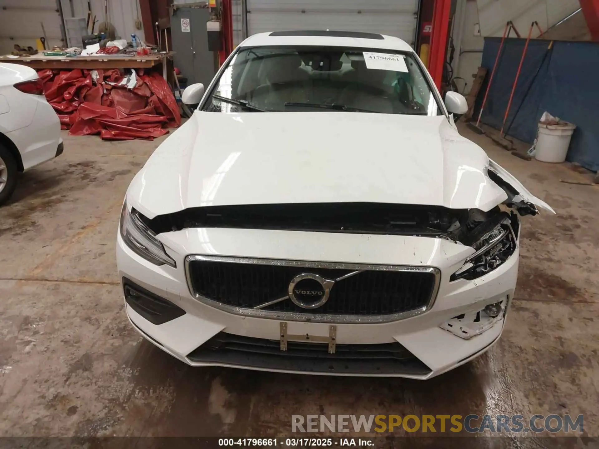 6 fotografías del automóvil dañado 7JR102FK7MG102659 VOLVO S60 2021