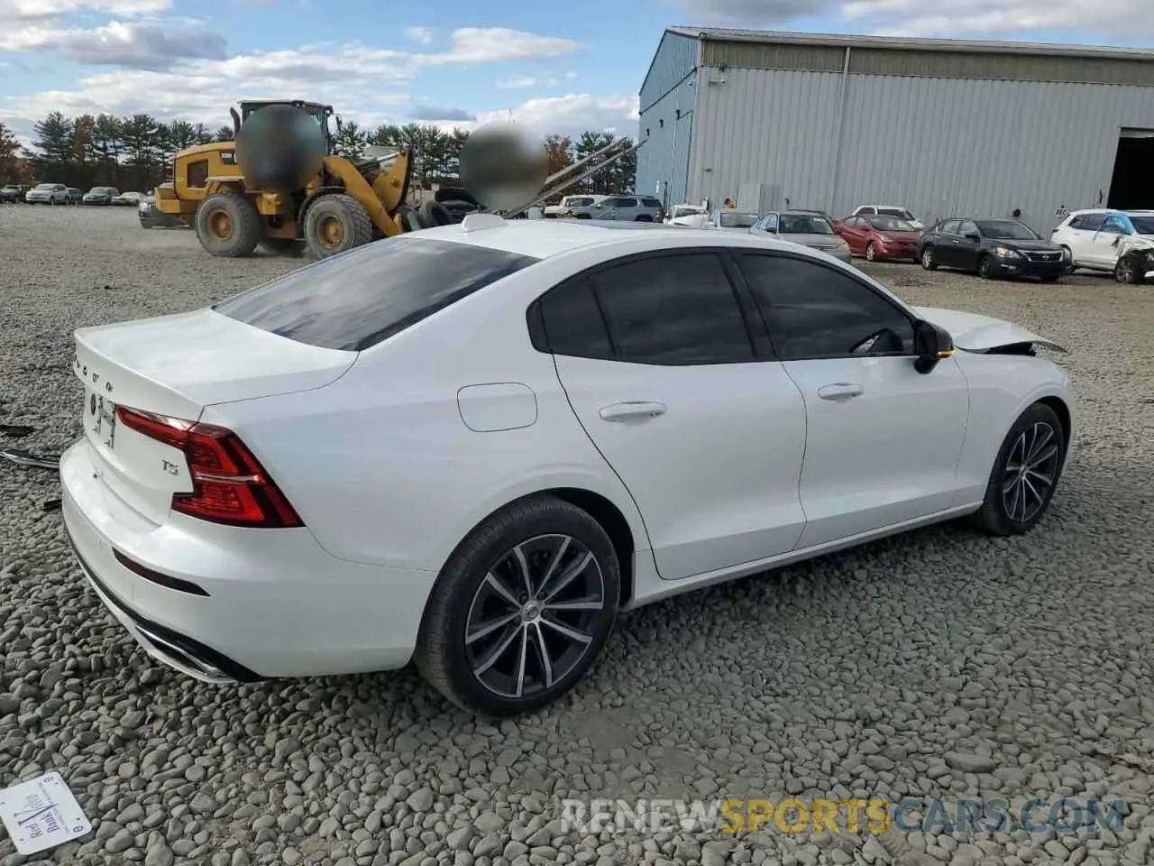 3 fotografías del automóvil dañado 7JR102FZ8MG122870 VOLVO S60 2021