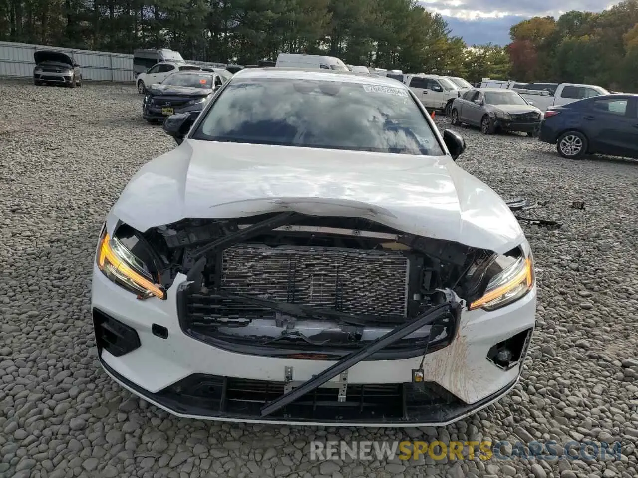 5 fotografías del automóvil dañado 7JR102FZ8MG122870 VOLVO S60 2021