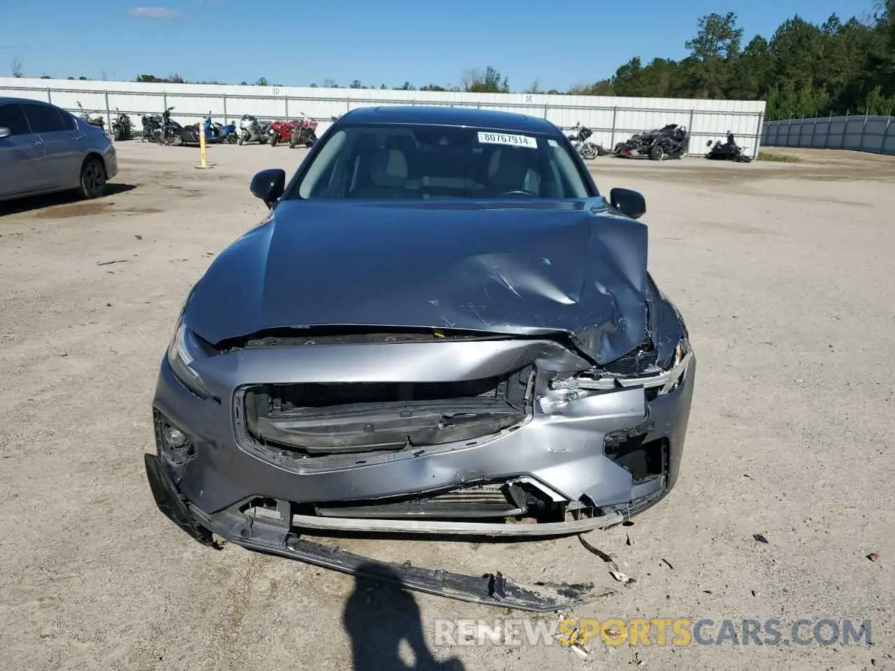 5 fotografías del automóvil dañado 7JR102TZ3MG107892 VOLVO S60 2021